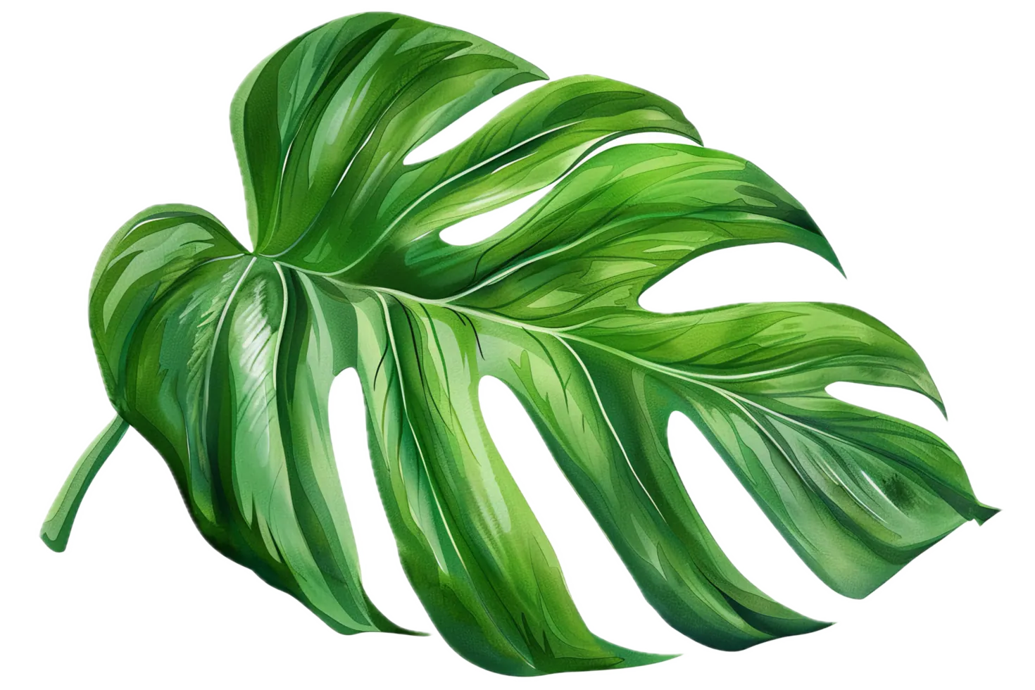 Monstera leaf